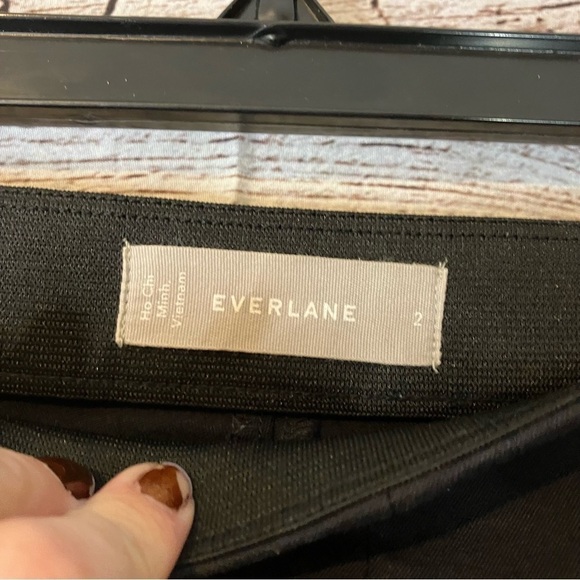 Everlane Black the Side Zip Stretch Cotton Pants - Picture 11 of 11